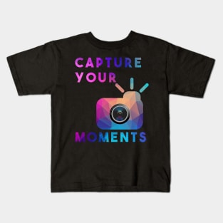 Capture your moments Kids T-Shirt